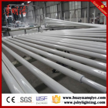 Galvanized round tapered steel used street lighting poles with OEM,ODM service, ISO, SGS, CE certificates